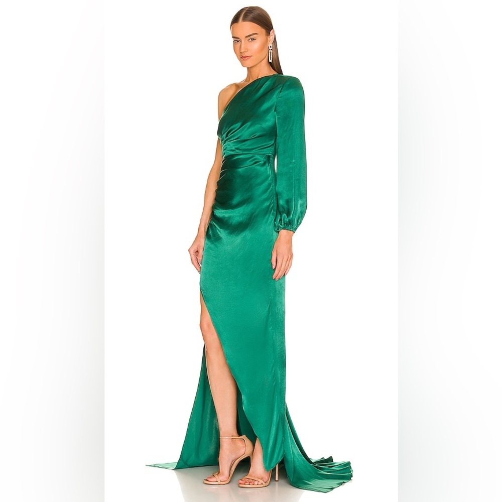 x REVOLVE Heather Gown in Green size S.
Michael Costello…NWOT - Picture 3 of 5